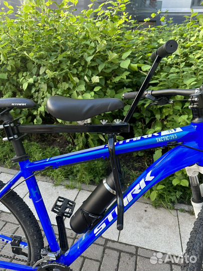 Детское кресло на велосипед переднее