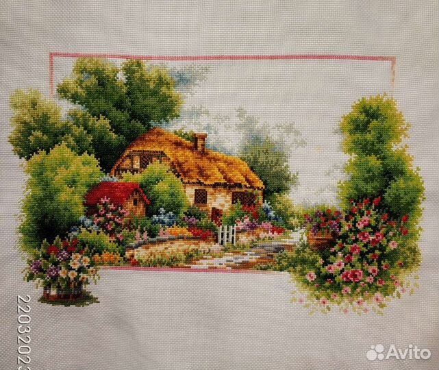 Набор вышитых картин Времена года