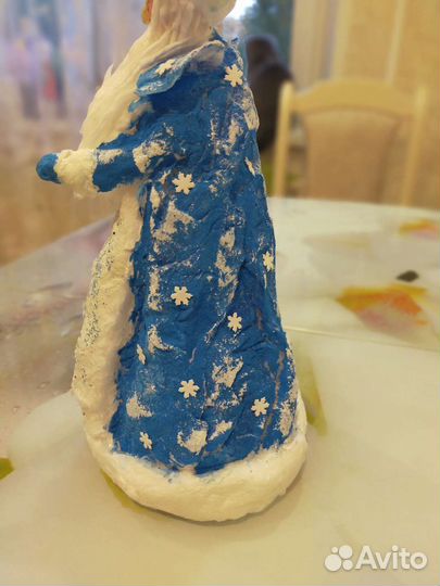 Дед мороз ватная игрушка