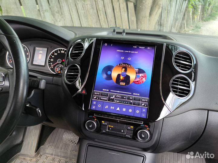 Android стиль Tesla Tiguan NF 2006 -17, есть Teyes