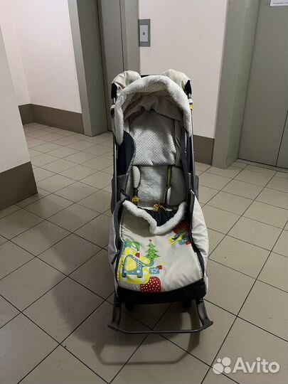 Санки коляска ника
