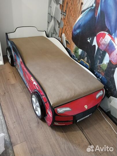 Детская кровать машинка бу