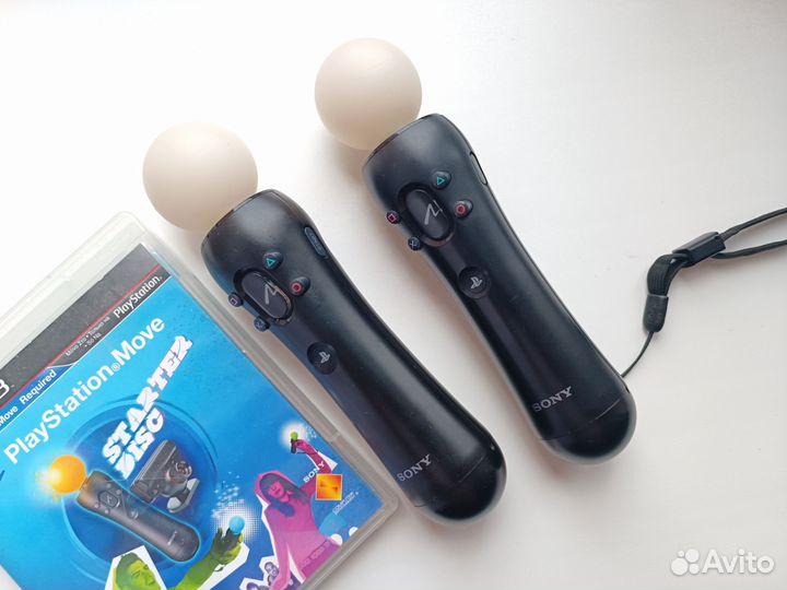 PS Move + камера + диск