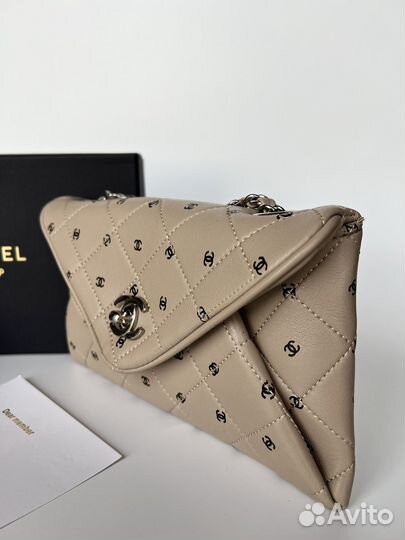 Сумка клатч Chanel vip gift кросс-боди NEW 2024