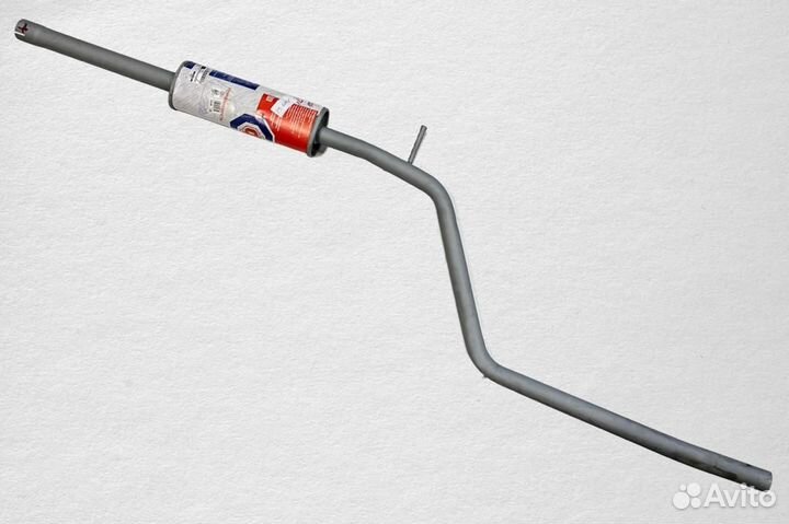 Резонатор-глушитель(средняя часть) Renault Logan