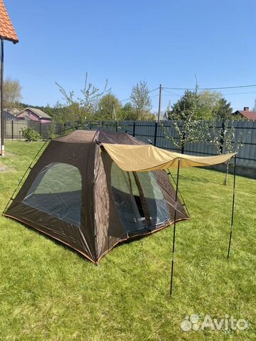 Палатка шатер двухслойная 4-5 человек