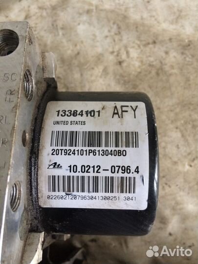 Блок ABS (насос) Opel Astra J 2010-2018