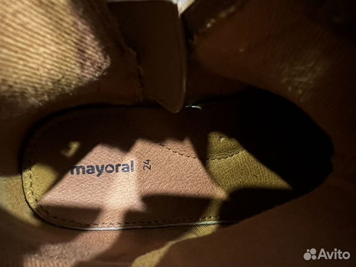 Полусапожки для девочки 24 Mayoral