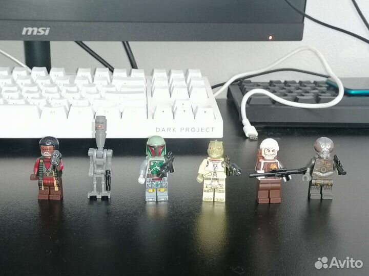 Lego Star Wars минифигурки наёмники