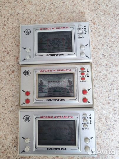 Игра электроника Веселые футболисты