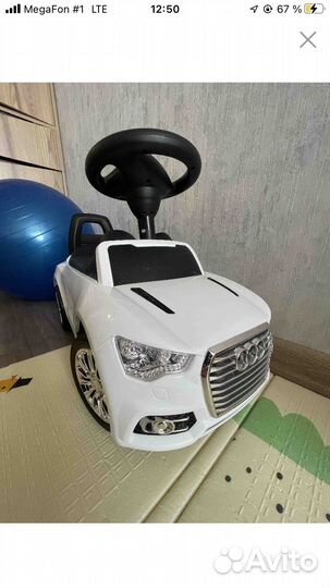Каталка-автомобиль Полесье со звуковым сигналом