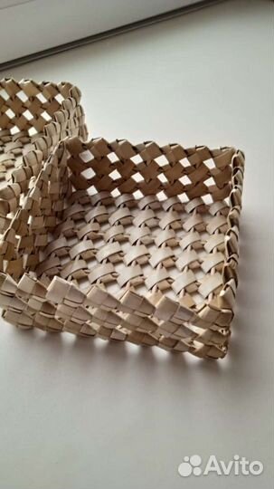 2в1: две корзинки или одна коробочка, пальма (Фили