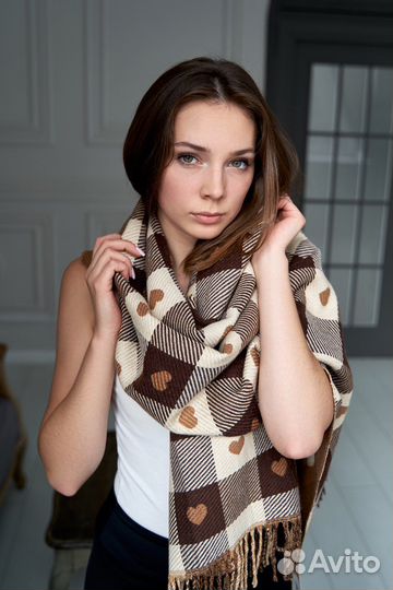 Шарфы и палантины