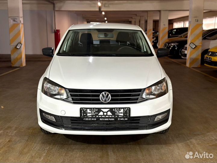 Volkswagen Polo 1.6 AT, 2019, 185 122 км