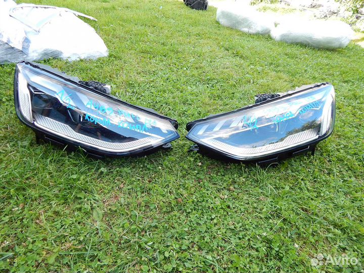 Фара передняя (комплект) Audi A4 B9 рестайлинг (20