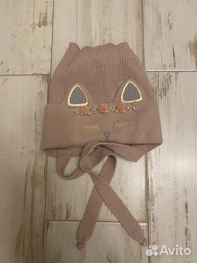 Красивая шапочка Кошка