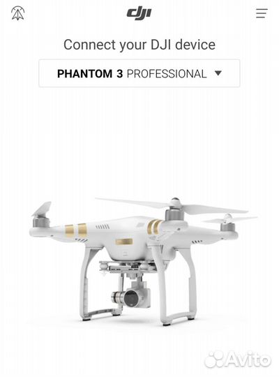 Квадрокоптер Dji phantom 3 professional