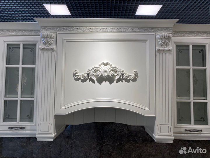 Кухонный гарнитур Кальяри Бьянки 33 (4,2м)