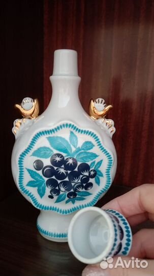 Штофы и графины СССР фарфор