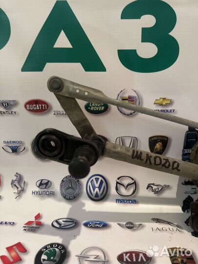 Трапеция дворников с моторчиком Skoda Octavia A7