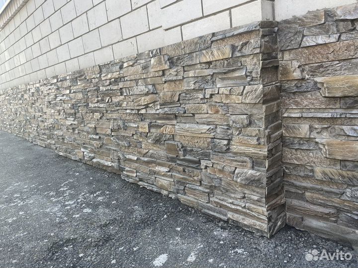 Укладка декоративного камня