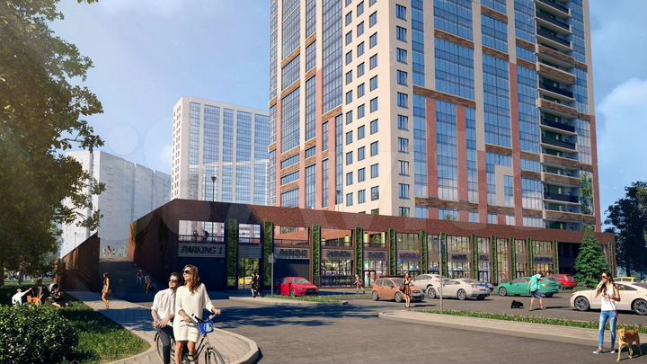 Аренда помещения ЖК Европейский парк, 54.7 м²