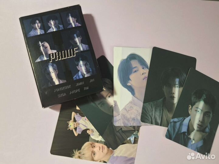BTS Proof Lomo cards