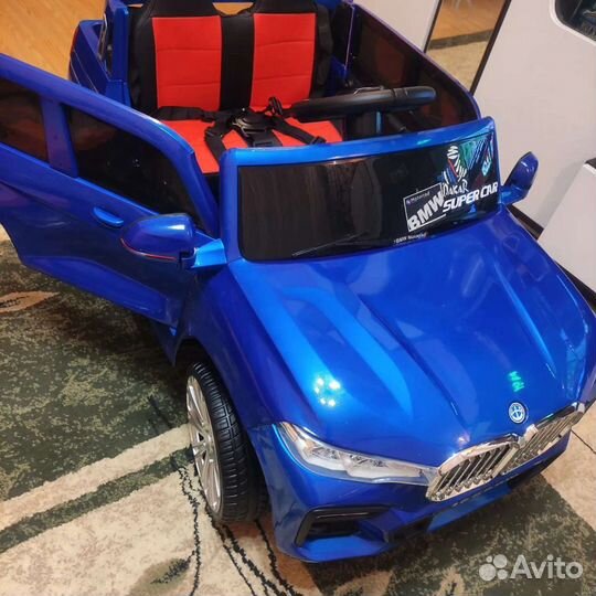 Электромобиль детский бмв 2199 мягкие колеса