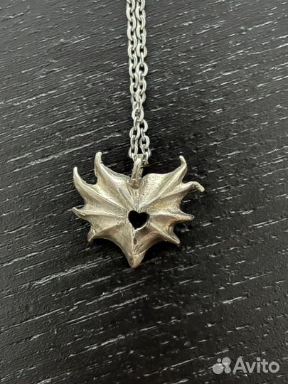 Серебрянный кулон-ожерелье Neglasstore