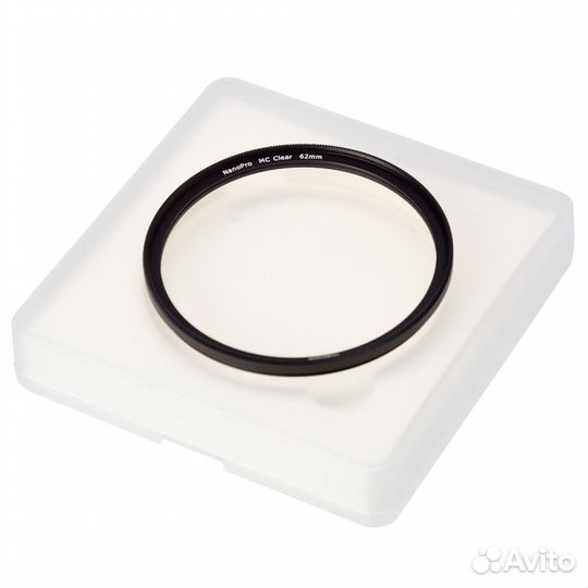 Светофильтр защитный Haida NanoPro Clear 62mm