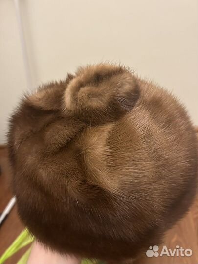 Шапка норковая женская