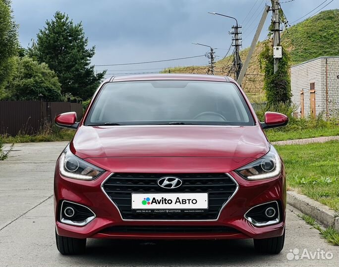 Hyundai Solaris 1.6 AT, 2018, 78 000 км