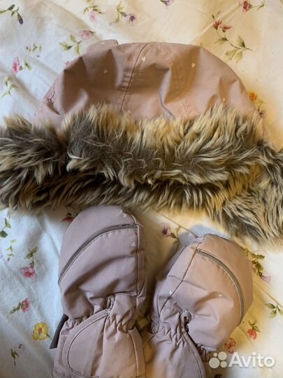 Комплект шапка, шарф