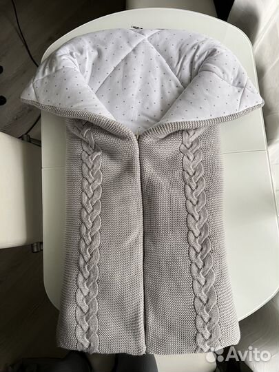 Конверт одеяло на выписку зима осень