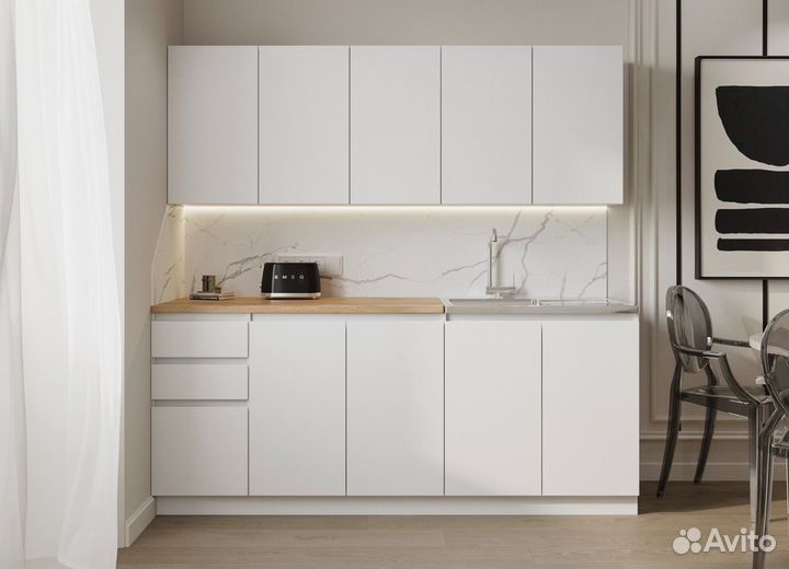 Кухонный гарнитур 2 метра лдсп