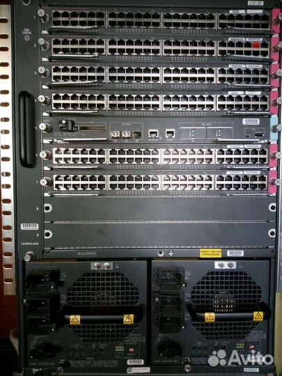 Модули, шасси, блоки питания для Cisco WS-C6509-E