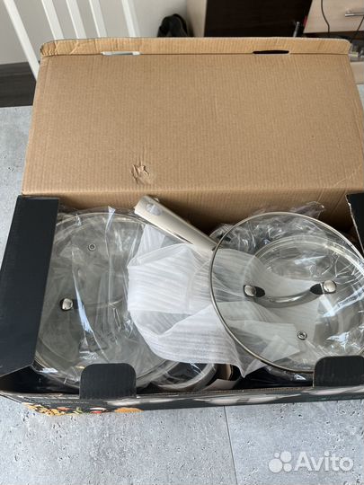 Набор посуды новый