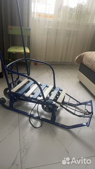 Санки на колесах