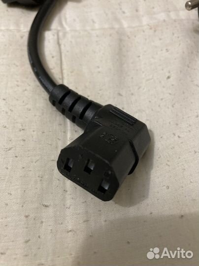 Кабель питания сетевой 220v(Телевизор,Компьютер)