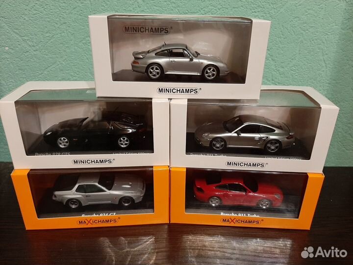 Модели Porsche 1/43