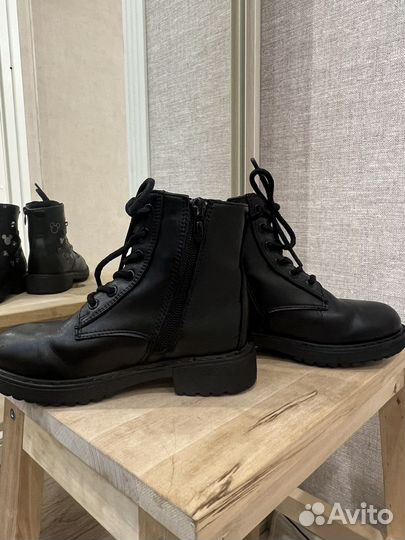 Кожаные ботинки shuzzi