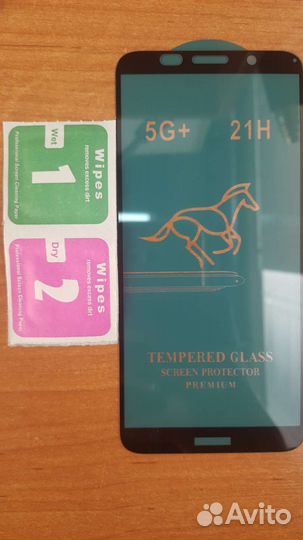 Защитное стекло на Huawei honor 9s