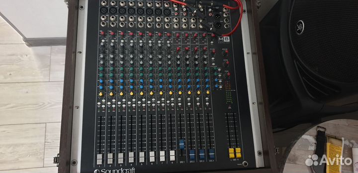 Soundcraft Spirit M8, микшерный п. + electric m350