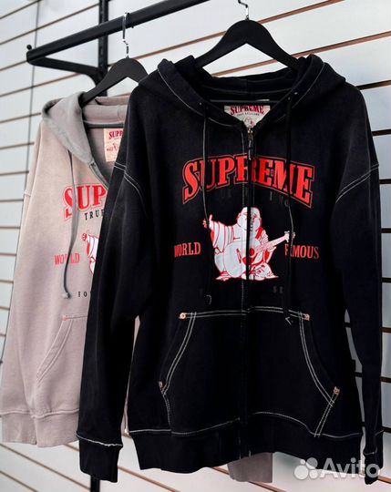 Зип худи supreme true religion