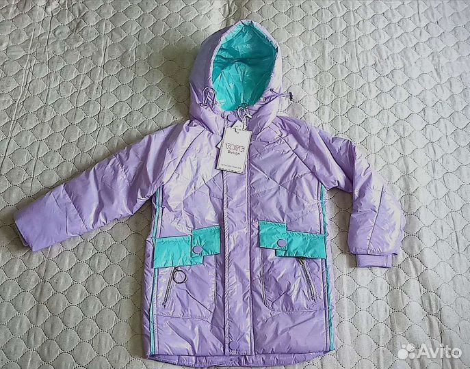 Куртка на девочку демисезон. Новая с биркой