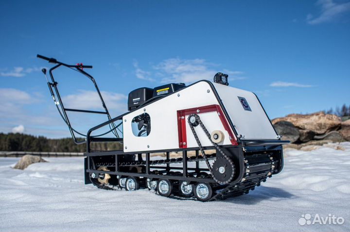 Мотобуксировщик бтс Брат 20 лс (с реверсом)