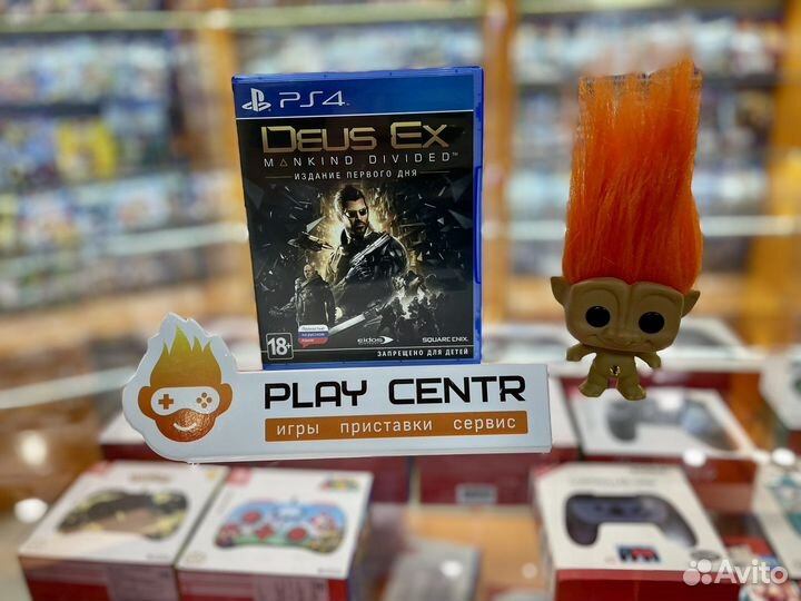 PS4 Deus Ex Mankind Divided б/у