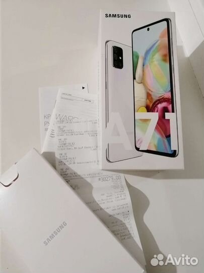 Коробка от Samsung Galaxy A71