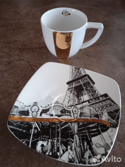 Чашка с блюдцем