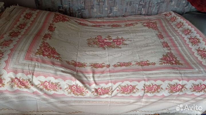 Покрывало на 2 х спальную кровать бу